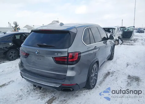 2017 BMW X5 xDrive50I z USA, uszkodzony, nr VIN 5UXKR6C35H0U13257